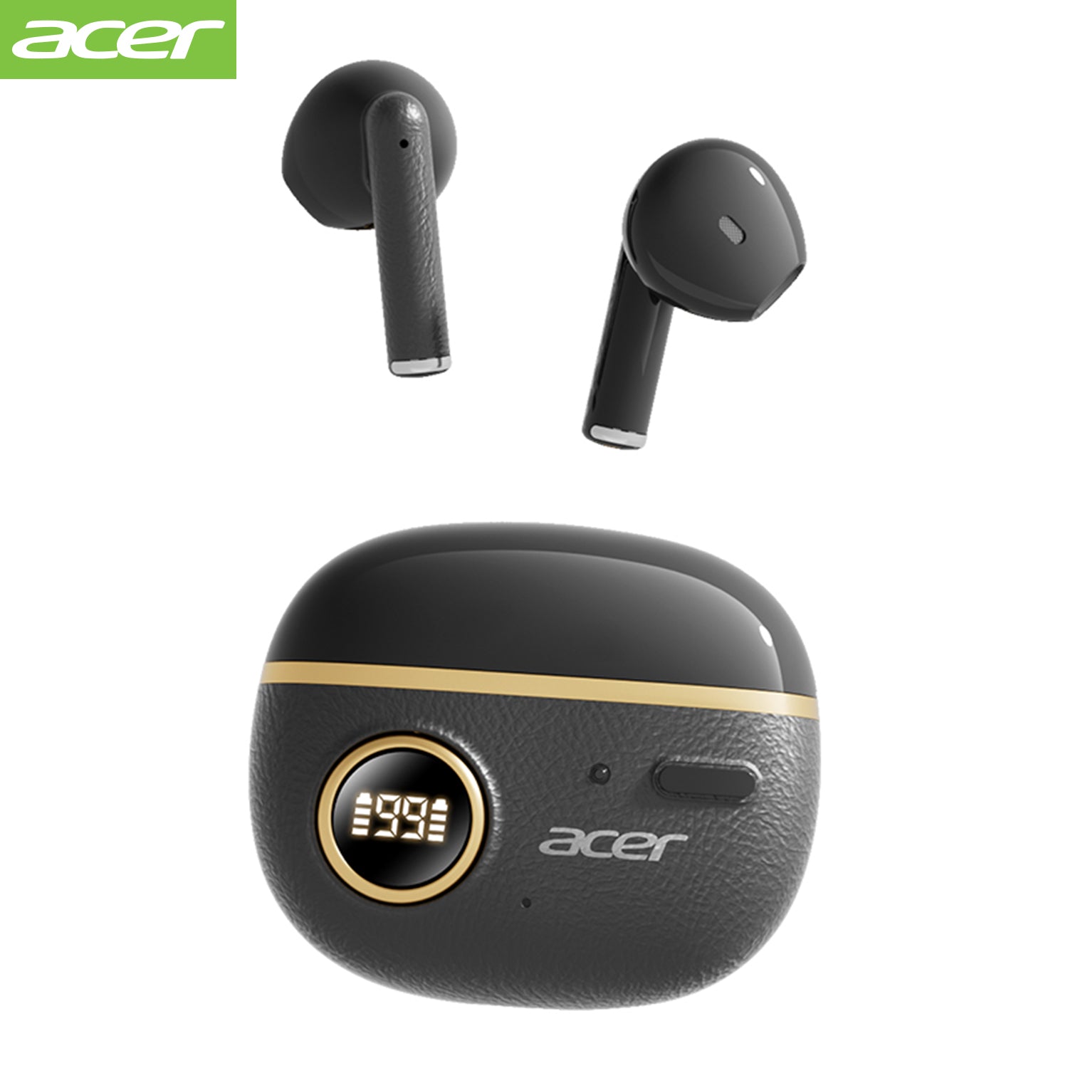 Acer OHR544 Wireless Earbuds Multiple Noise Reduction Surround Sound Good Texture Digital Display