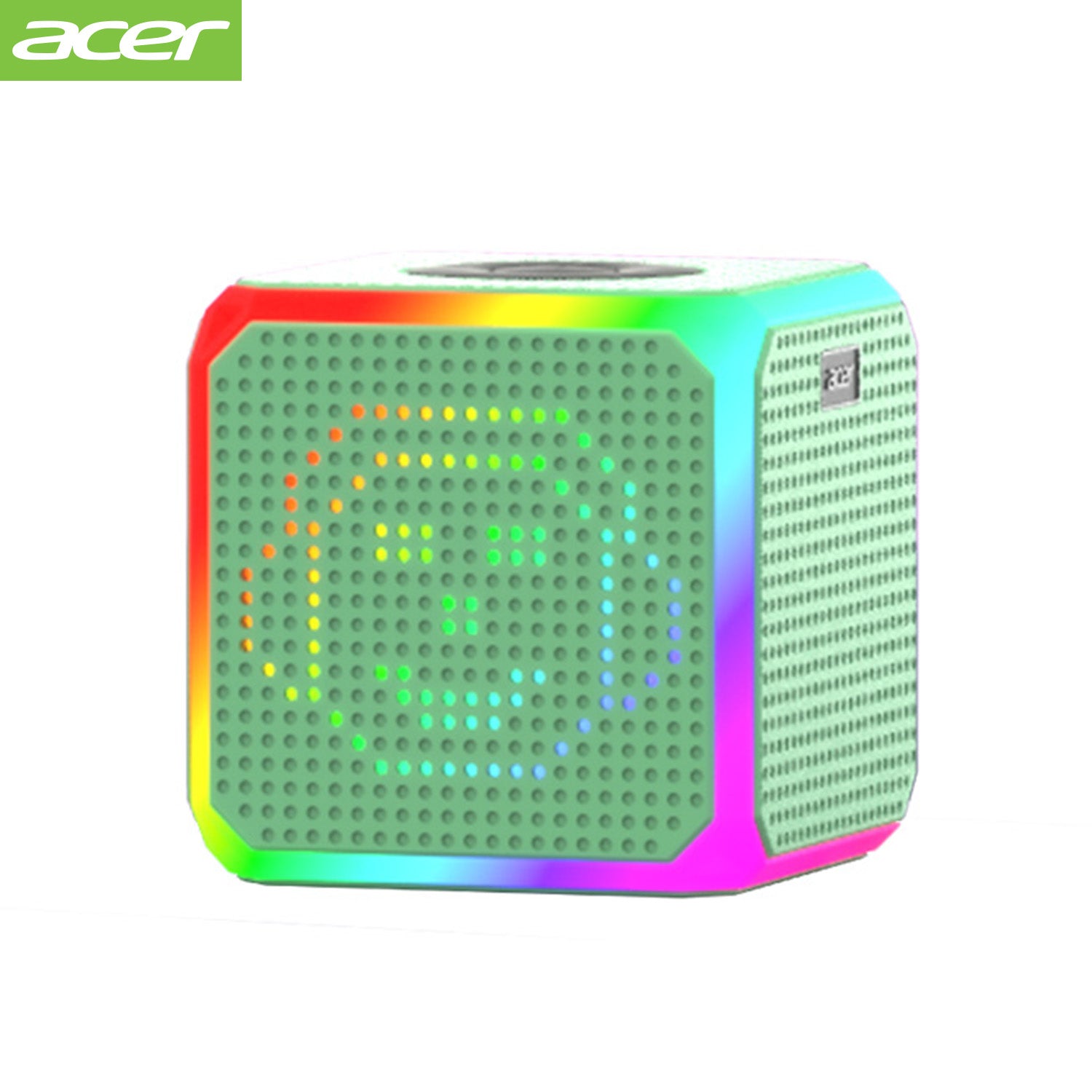 Acer OSK254 Wireless Speakers Colorful Cube Speaker Portable Lanyard TWS Interconnected Stereo