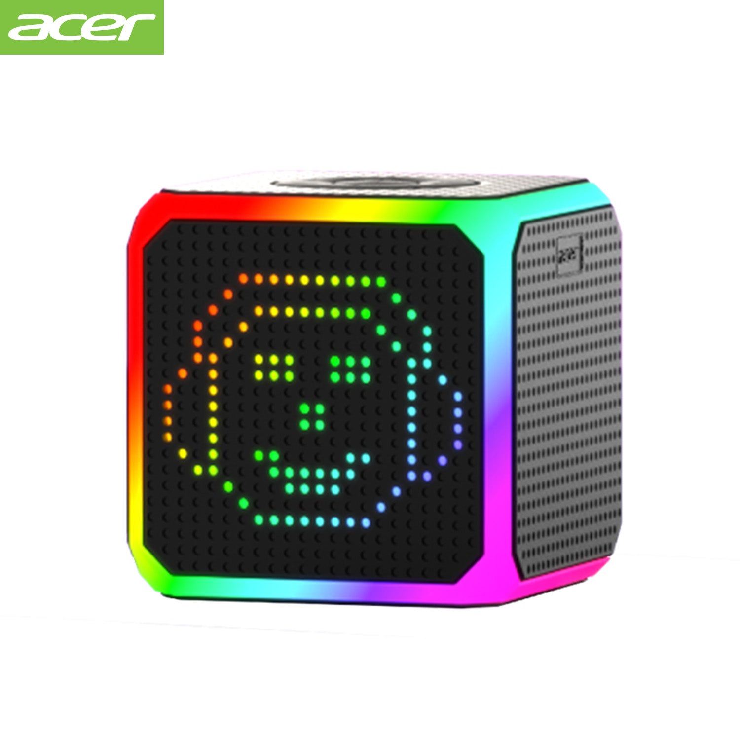 Acer OSK254 Wireless Speakers Colorful Cube Speaker Portable Lanyard TWS Interconnected Stereo