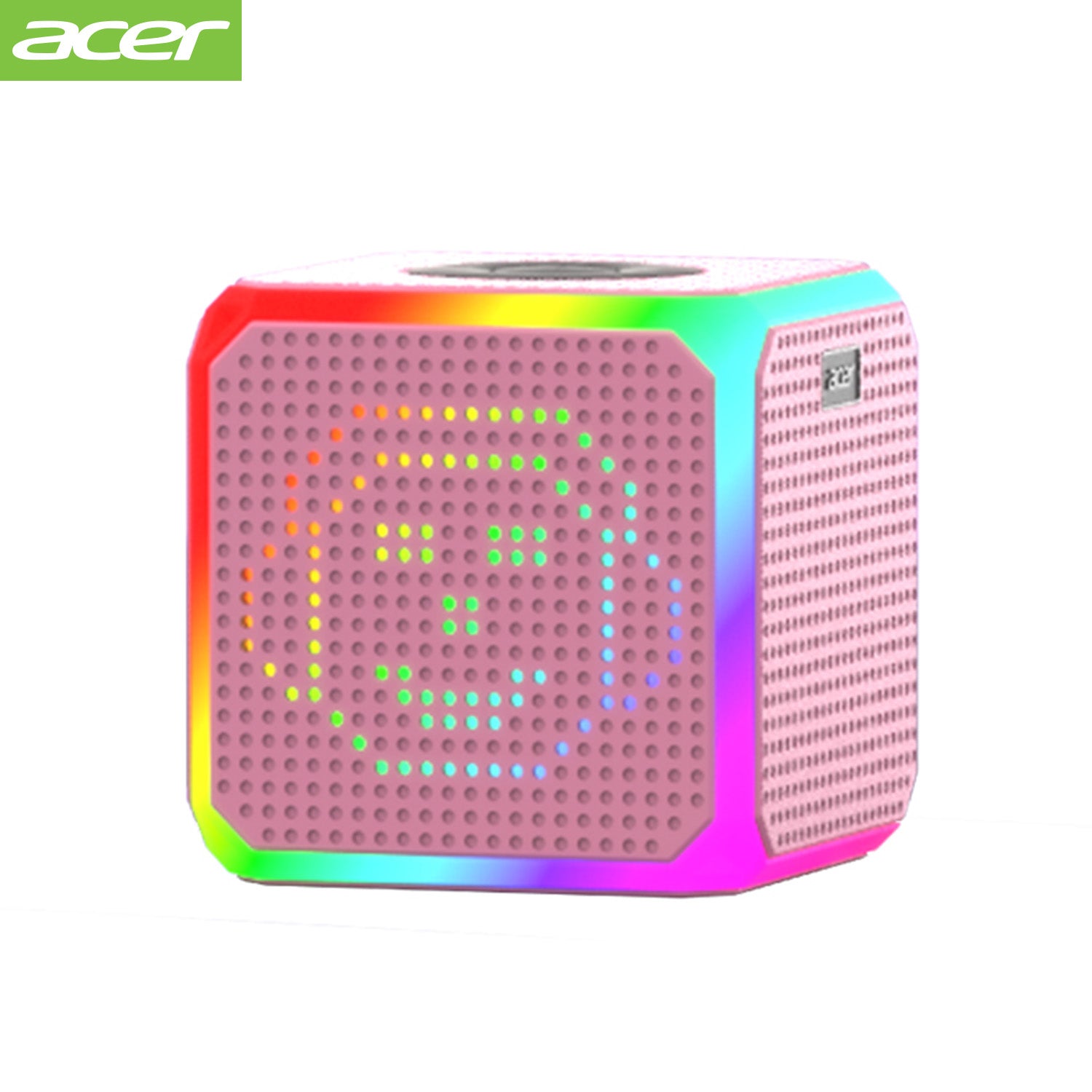 Acer OSK254 Wireless Speakers Colorful Cube Speaker Portable Lanyard TWS Interconnected Stereo