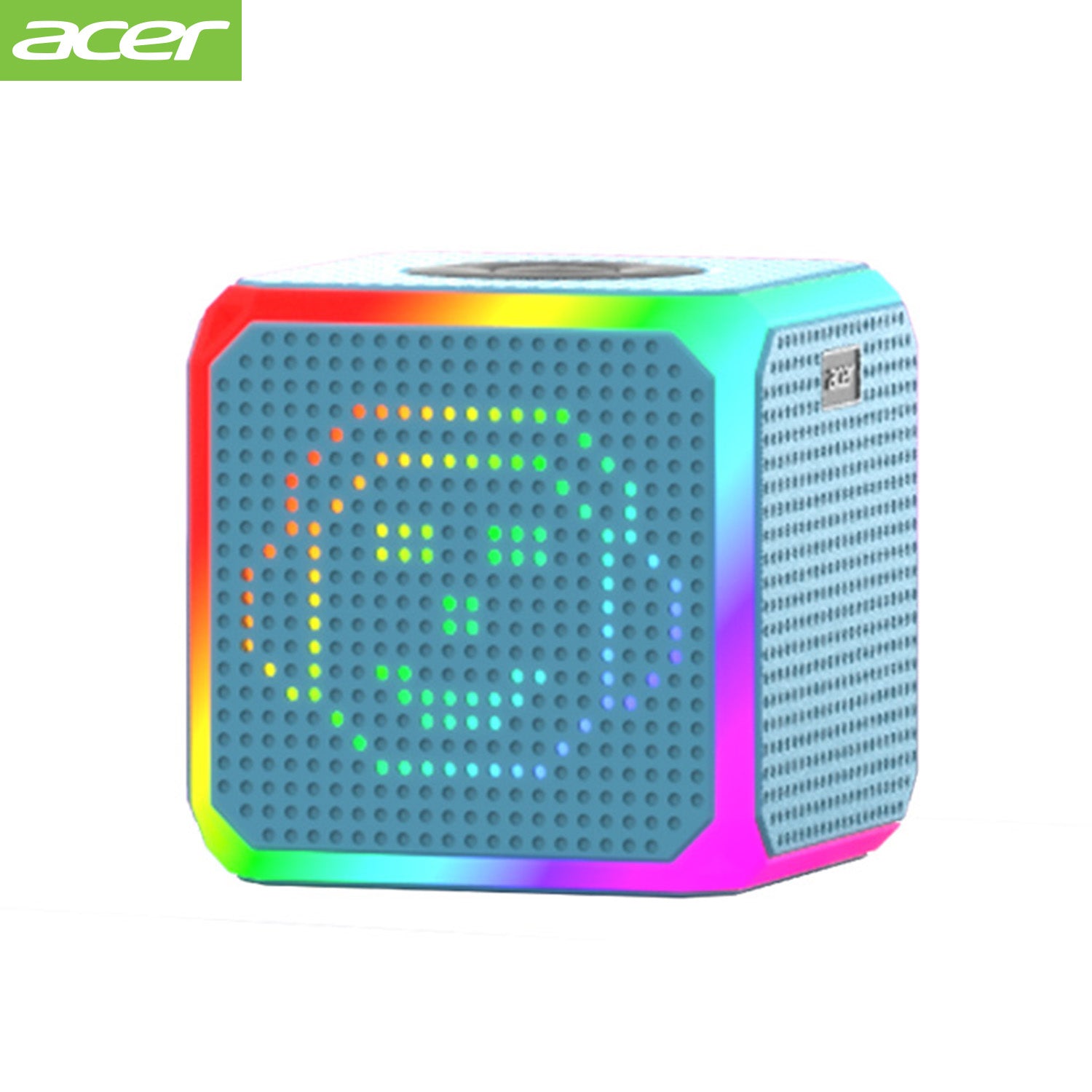 Acer OSK254 Wireless Speakers Colorful Cube Speaker Portable Lanyard TWS Interconnected Stereo