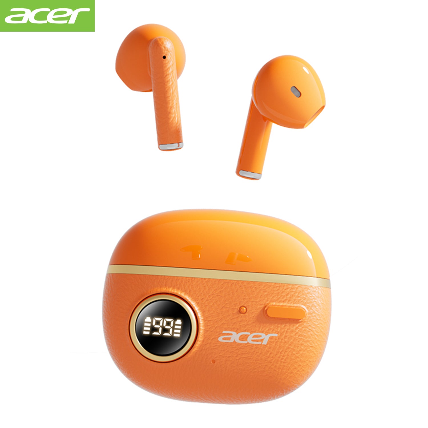 Acer OHR544 Wireless Earbuds Multiple Noise Reduction Surround Sound Good Texture Digital Display