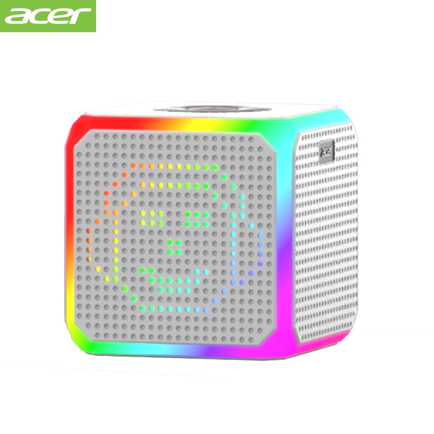 Acer OSK254 Wireless Speakers Colorful Cube Speaker Portable Lanyard TWS Interconnected Stereo