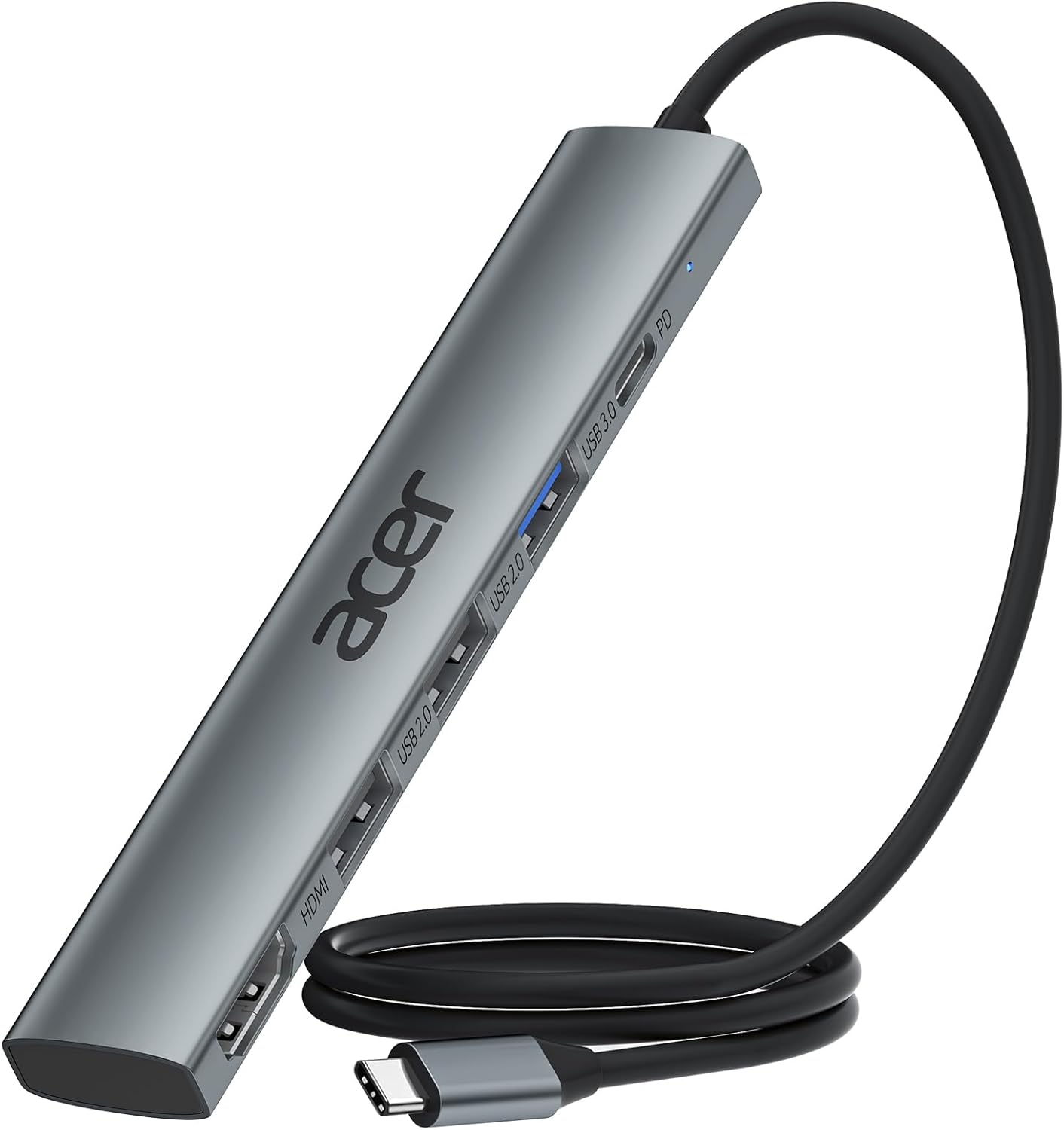 Acer 5-in-1 USB-C Hub with 4K HDMI, 100W Power Delivery & 3 USB-A Ports