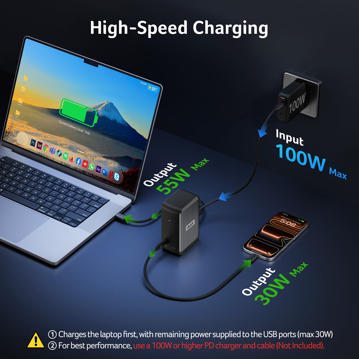 Acer 12-in-1 USB-C Docking Station | 8K DP, Dual 4K HDMI & Triple Monitor