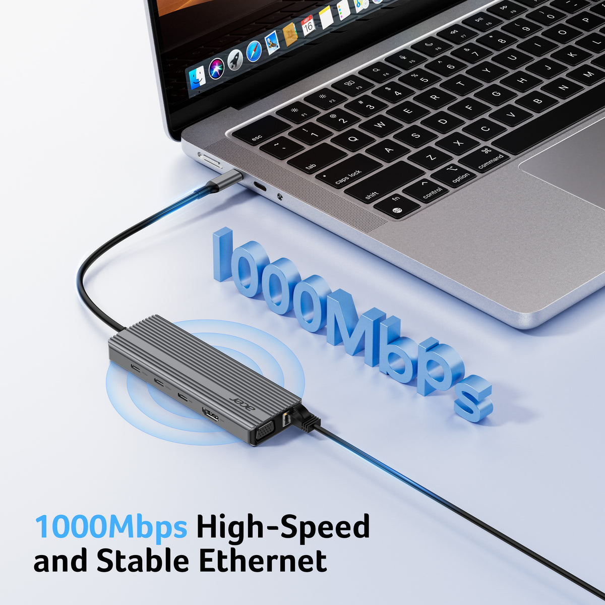 Acer 11 in 1 USB C HUB Multiport Adapter 10Gbps, 4K@60Hz HDMI