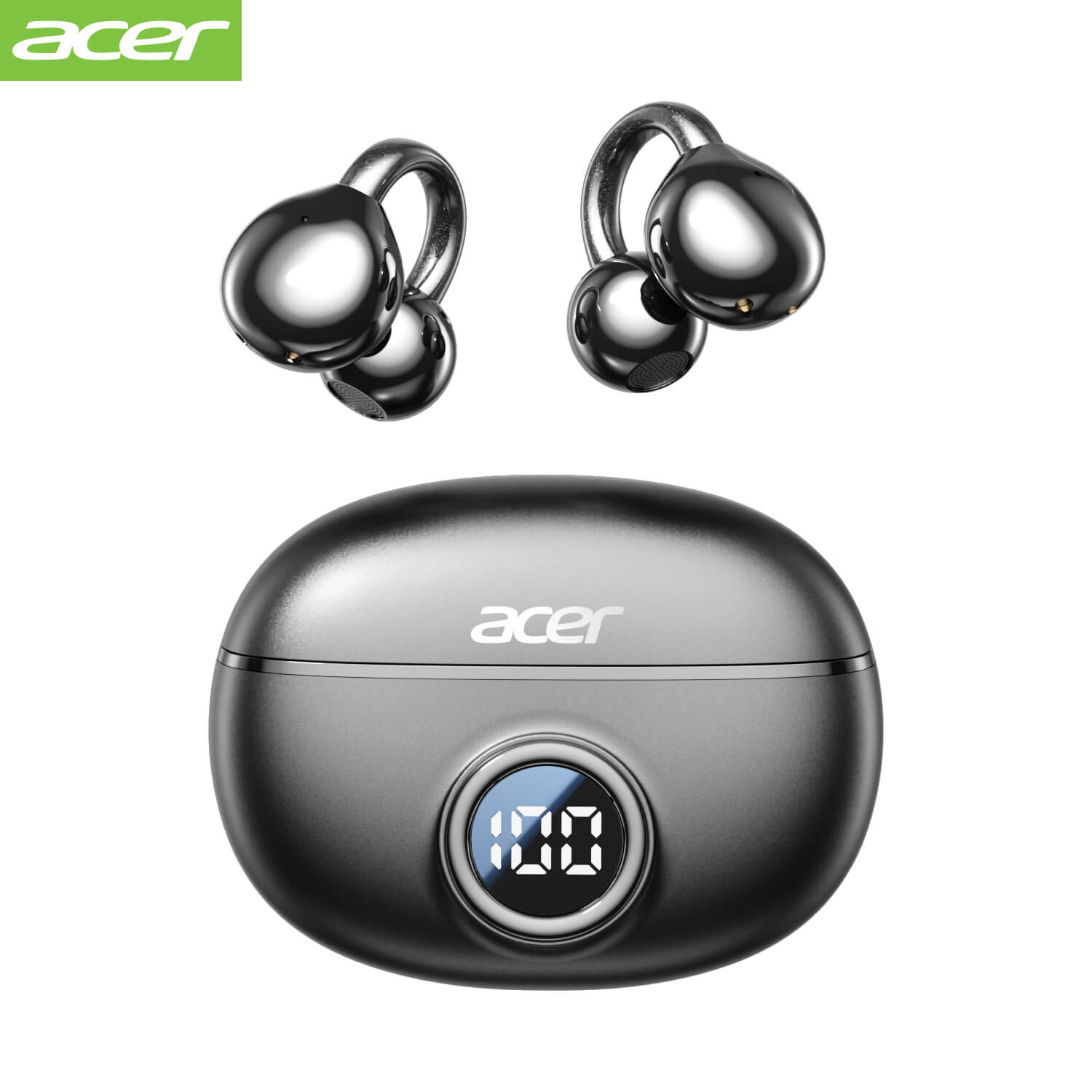 Acer OHR512 Wireless Earbuds 2025 New Clip On Ear Sports Running Long Life High Sound Quality