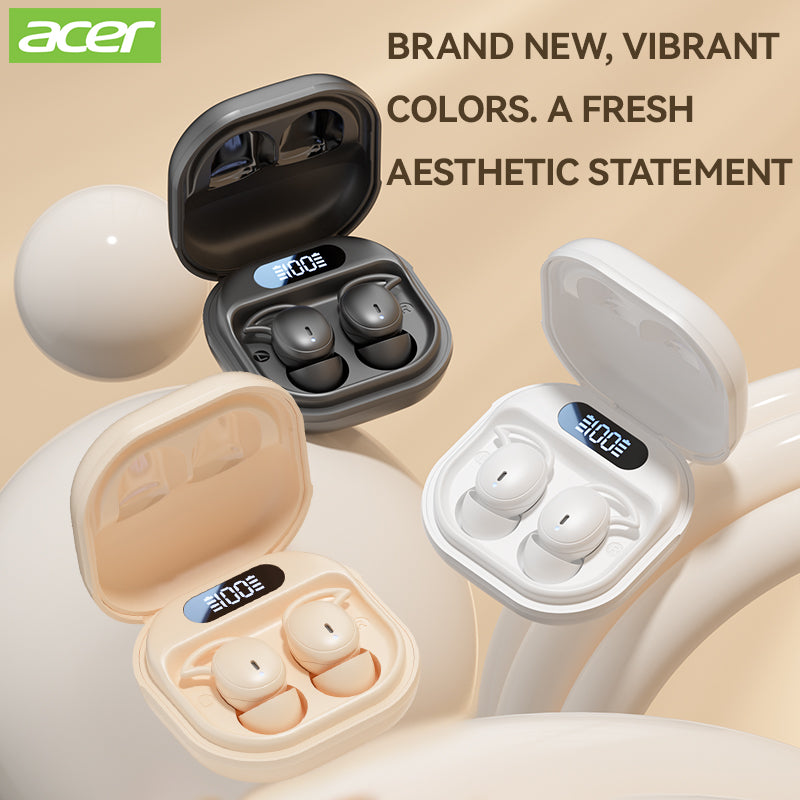 Acer OHR507 Wireless Earbuds 2025 New Mini Invisible Sleep Headset