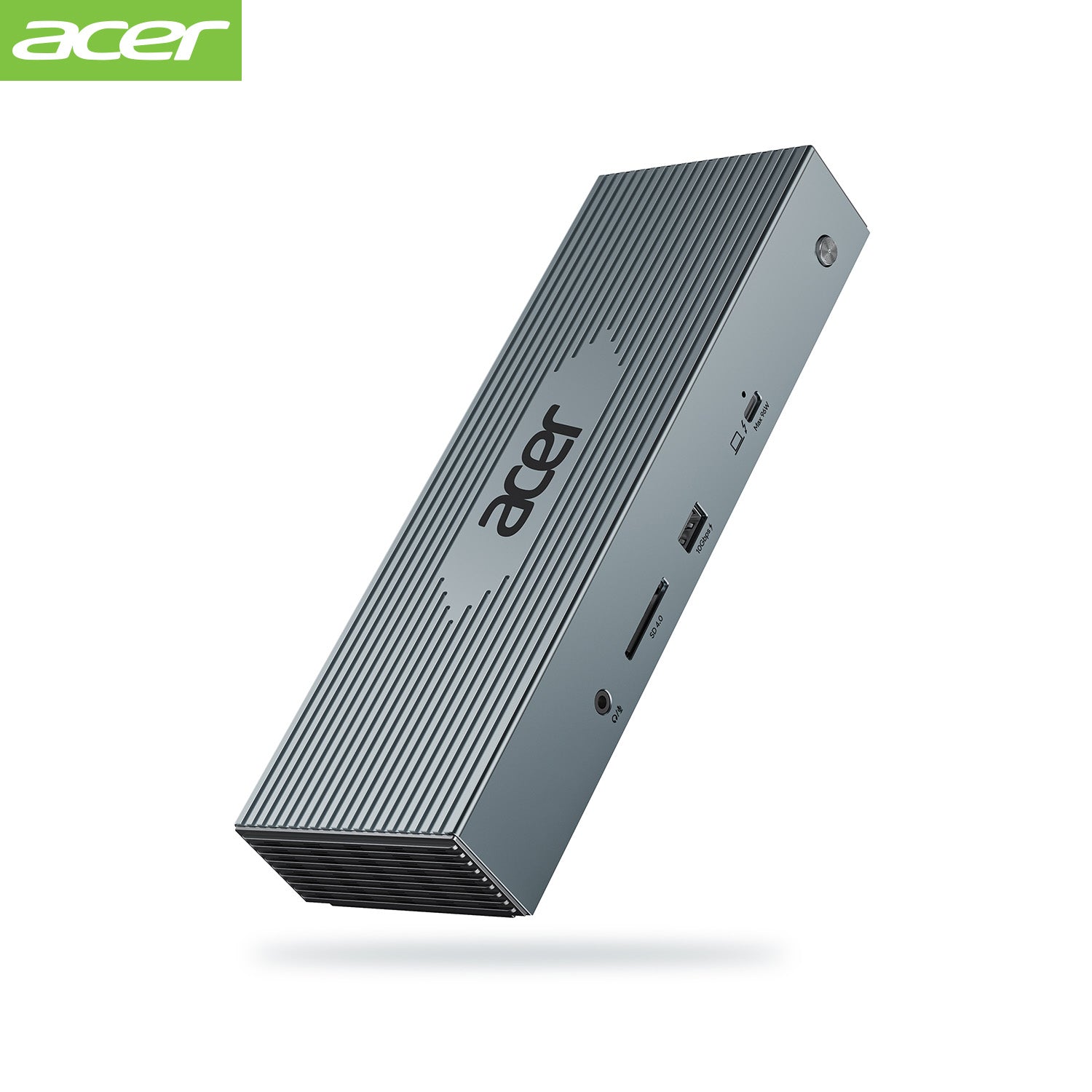 Acer Dock_option ODK490 Acer 16-in-1 Thunderbolt 4 Docking Station, 4K HDMI/DP*4, USB-C Host, USB-A Port(10Gbps)*2, USB-A Port(5Gbps)*2，160W Power, Thunderbolt 4 port*3 (40Gbps Data Transfer), 2.5Gbps Ethernet, Audio, SD card Slot