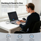 Acer 11-in-1 USB-C Docking Station for 3 Monitors |8K DP, Dual 4K HDMI, Ethernet