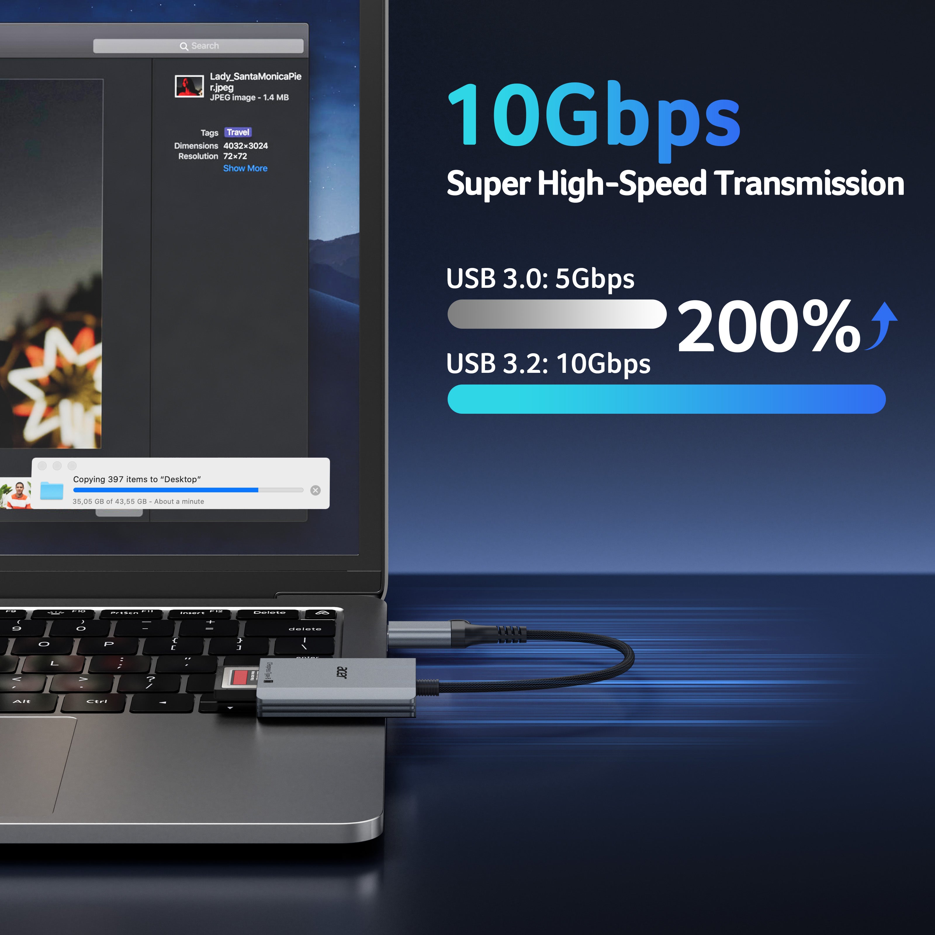 Acer CFexpress Type B Card Reader | 10Gbps USB 3.2 Gen 2