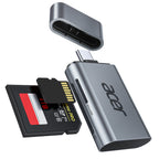 Acer USB-C SD Card Reader | UHS-II 312MB/s Dual Slot SD & MicroSD Reader