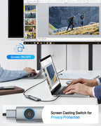 Acer 7-in-1 USB-C Hub | 4K@60Hz HDMI, 5Gbps Data, SD/MicroSD, 100W PD