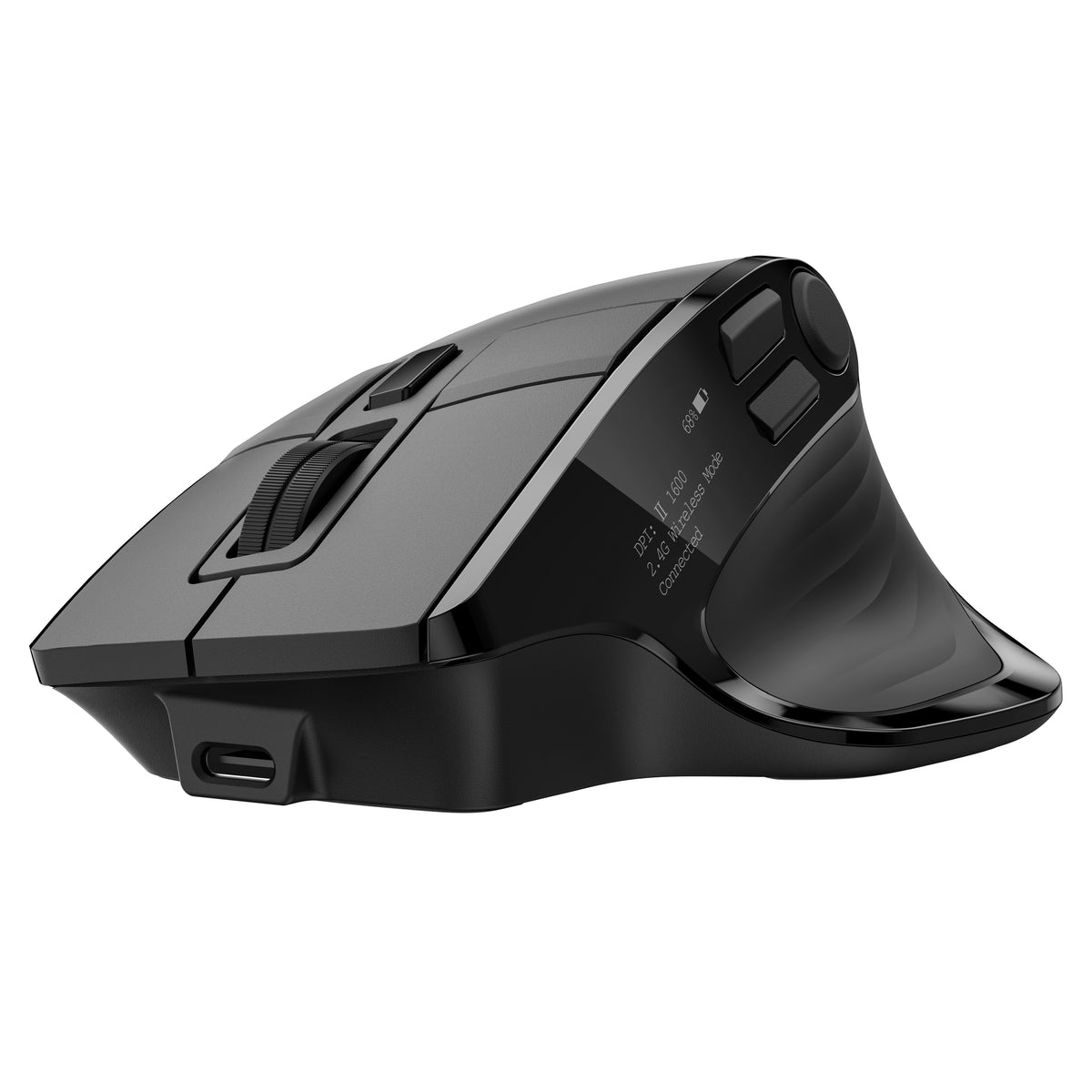 Acer Multi-Device Wireless Mouse | Bluetooth 5.2, OLED Screen & 4000 DPI