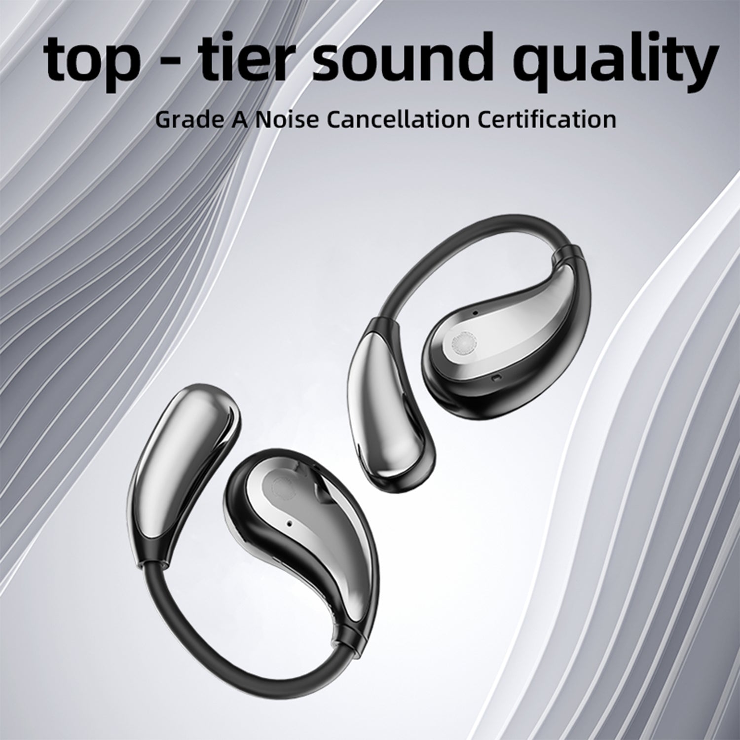 Acer OHR542 Wireless Earbuds 2025 New Clip On Ear Sports Running Long Life Open Sound Quality Surround Sound