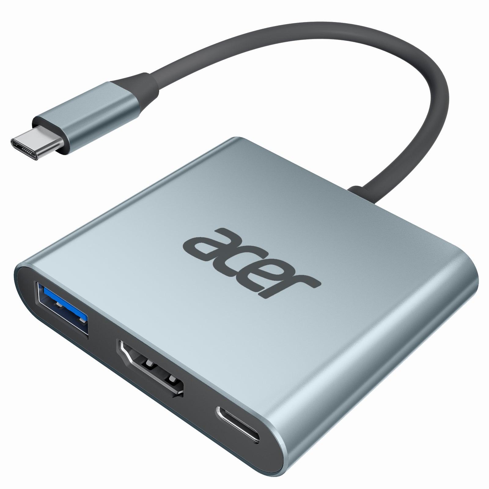 Acer USB-C 3-in-1 Hub | 4K HDMI, 5Gbps USB 3.0, 100W PD