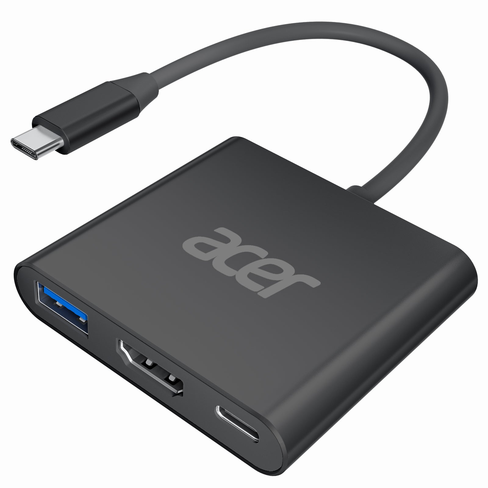 Acer USB-C 3-in-1 Hub | 4K HDMI, 5Gbps USB 3.0, 100W PD