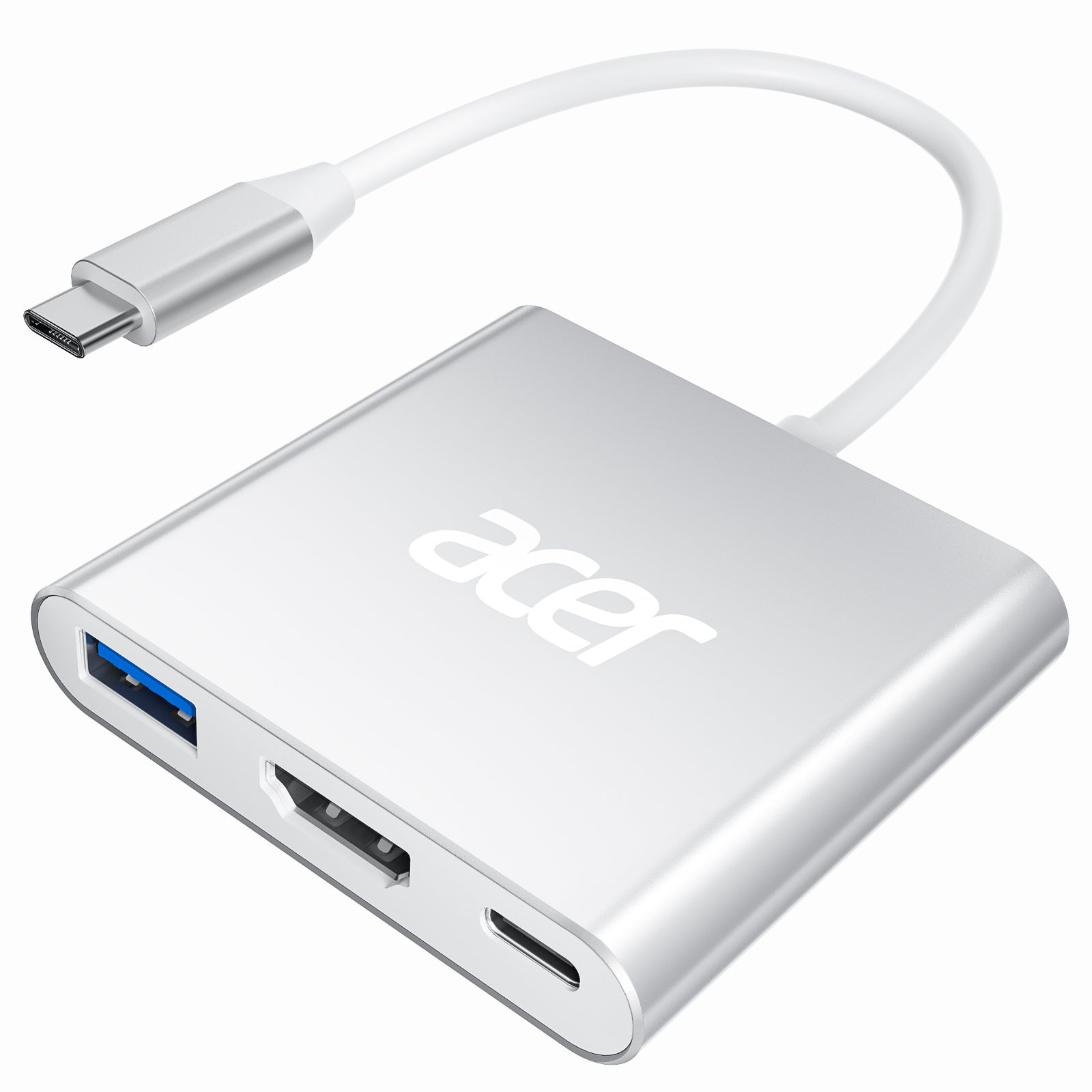 Acer USB-C 3-in-1 Hub | 4K HDMI, 5Gbps USB 3.0, 100W PD