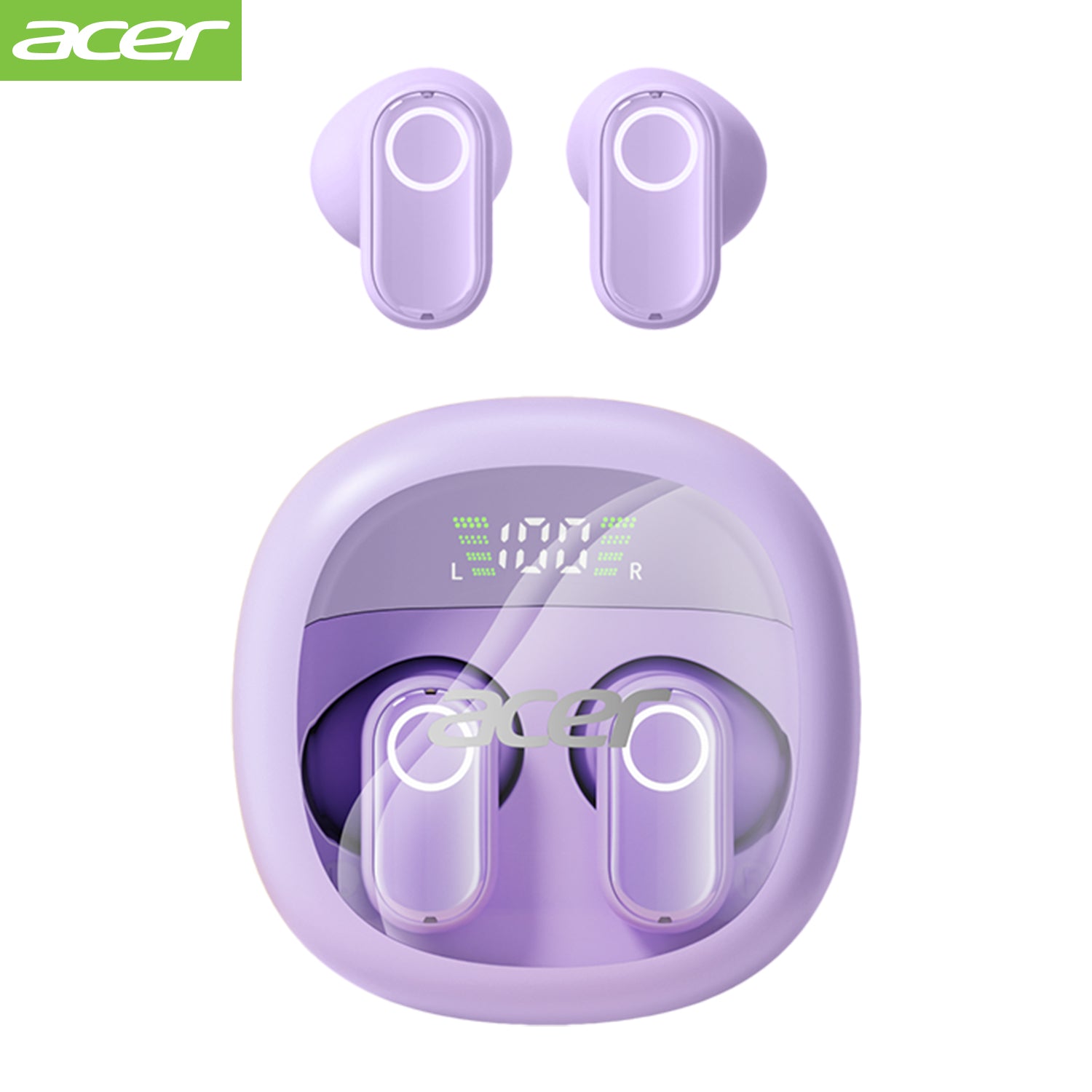 Acer OHR513 Wireless Earbuds 2025 New Mini Invisible Sleep Headset Small Size Stable And Faster