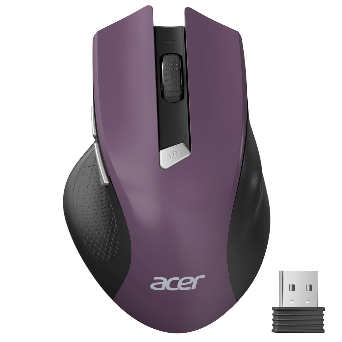 Acer Wireless Mouse for Laptop | 2.4GHz USB Receiver Mouse with Adjustable DPI
