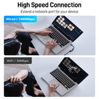 Acer USB-C to Ethernet Adapter | 1Gbps RJ45 LAN Adapter, Thunderbolt 3/4 Compatible
