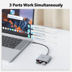 Acer 170MB/s SD Card Reader with USB-C & Type-A 3.0, Dual Slot