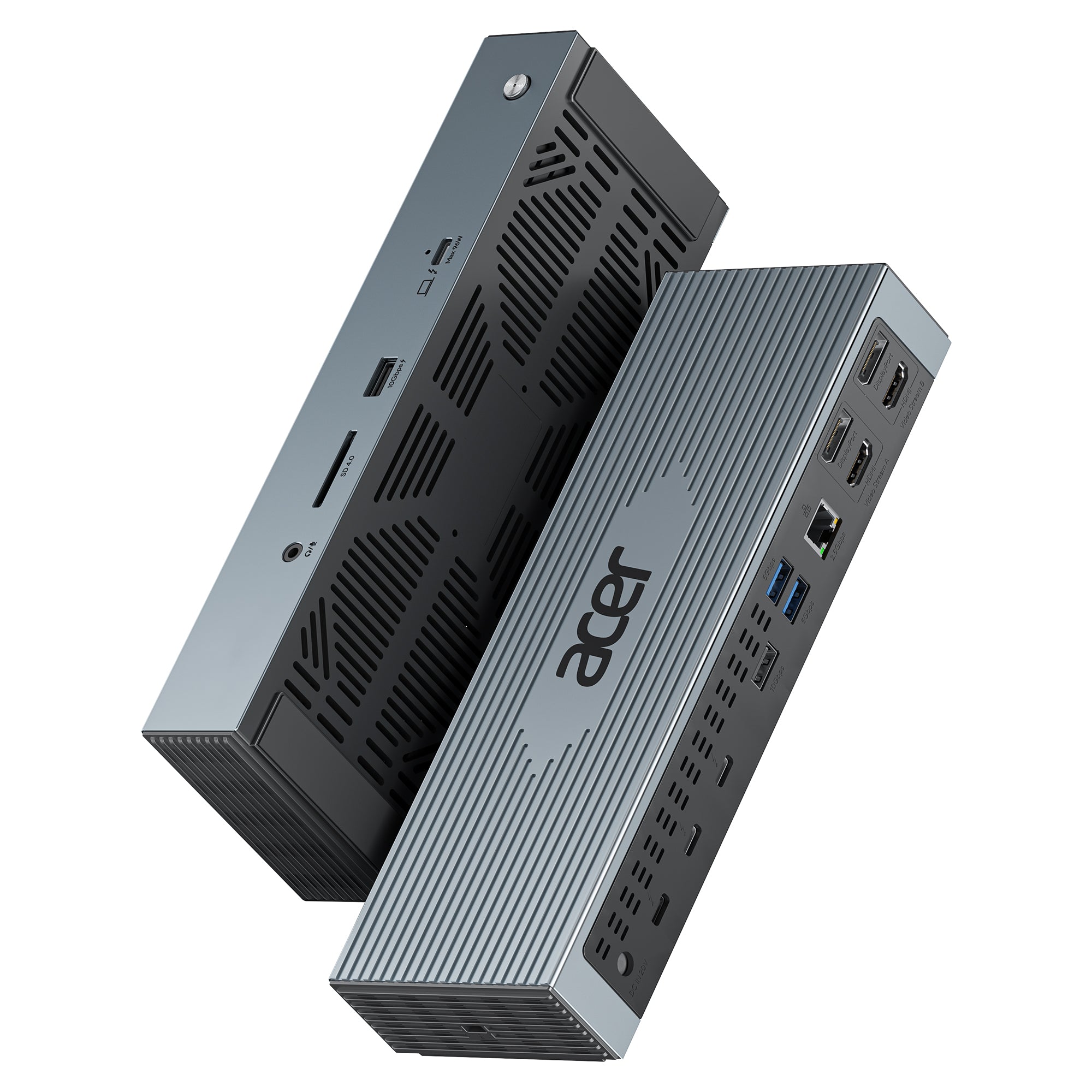 Acer Thunderbolt 4 Dock, 16 in 1 DisplayLink Docking Station 4 Monitor