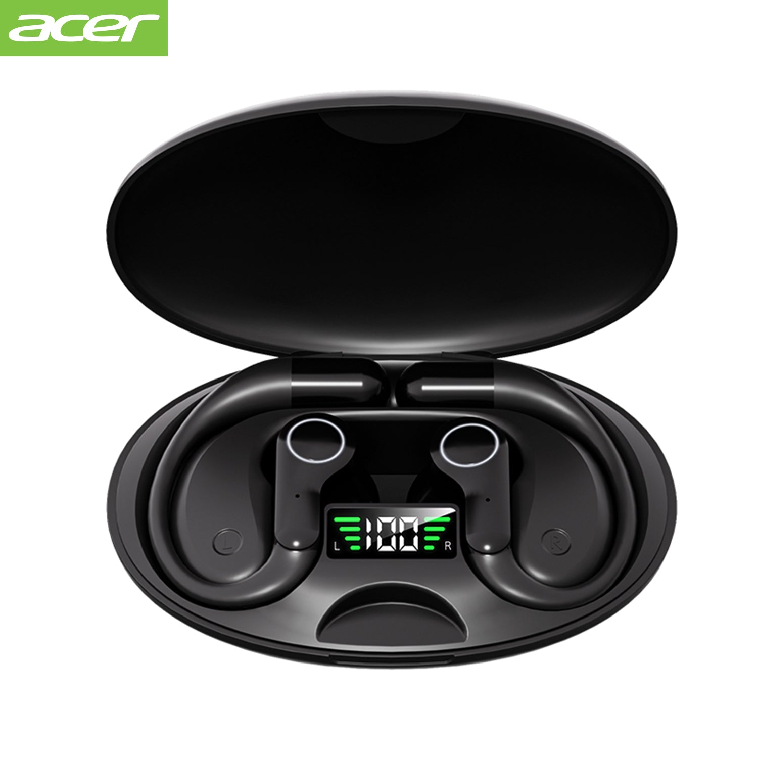 Acer OHR540 Wireless Earbuds 2025 New Clip On Ear Sports Running Long Life High Sound Quality