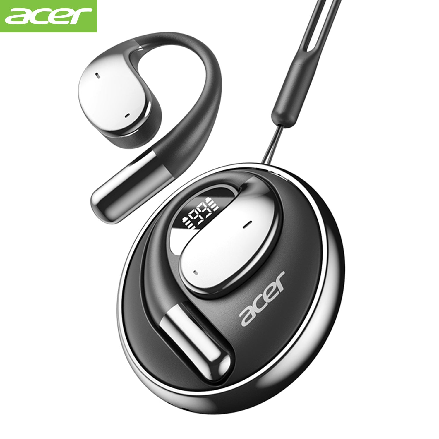 Acer OHR550 Wireless Earbuds 2025 New Clip On Ear Immersive Experience Studio Level Long Standby