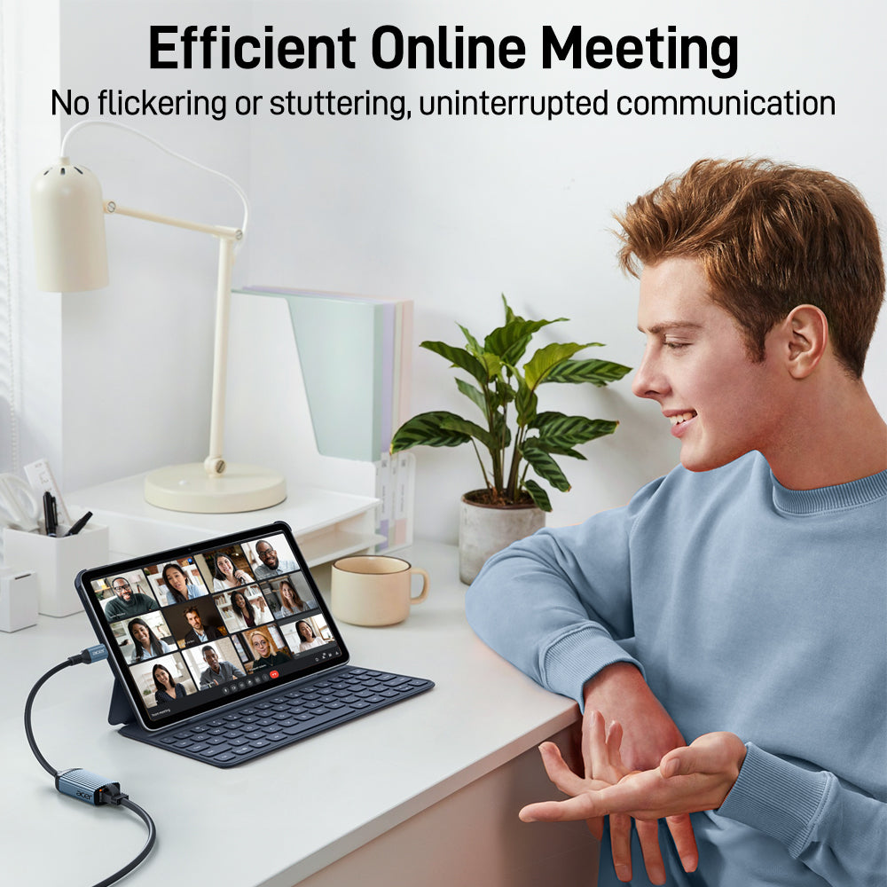 Acer USB-C to Ethernet Adapter | 1Gbps RJ45 LAN Adapter, Thunderbolt 3/4 Compatible