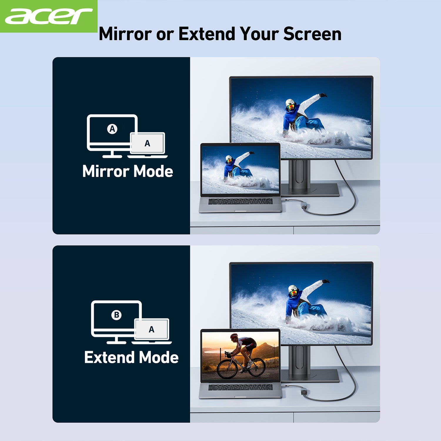 Acer Dock_option ODK430 acer USB C to VGA Adapter, Thunderbolt 3/4 to VGA, Aluminum Shell, Compatible with iPhone 15/16, MacBook Pro/Air 2023, iPad Pro/Air, iMac, XPS 17, for Monitor/Projector Display Expansion