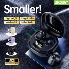 Acer OHR501 Wireless Earbuds 2025 New Mini Invisible Sleep Headset