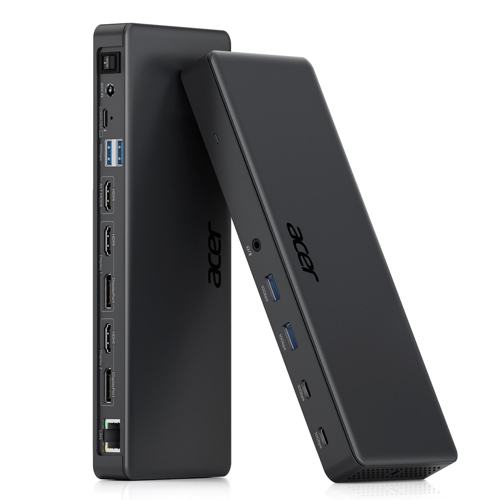 Acer 15-in-1 USB-C Docking Station | DisplayLink Triple 4K@60Hz, 10Gbps, 130W Power
