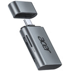 Acer USB-C SD Card Reader | UHS-II 312MB/s Dual Slot SD & MicroSD Reader