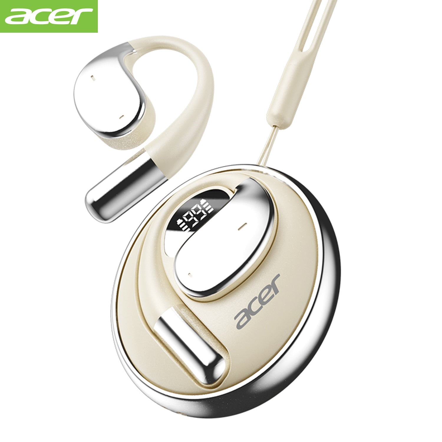 Acer OHR550 Wireless Earbuds 2025 New Clip On Ear Immersive Experience Studio Level Long Standby