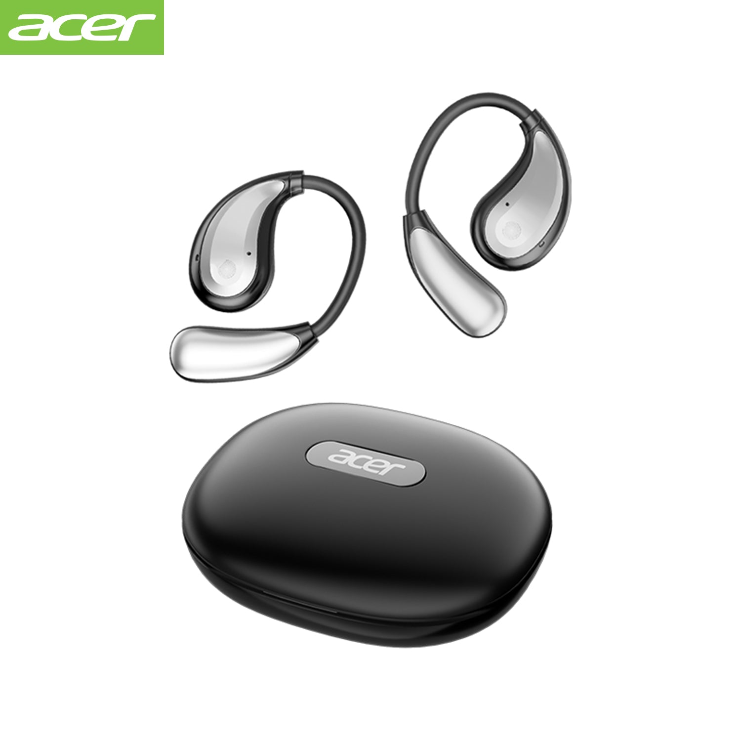 Acer OHR542 Wireless Earbuds 2025 New Clip On Ear Sports Running Long Life Open Sound Quality Surround Sound