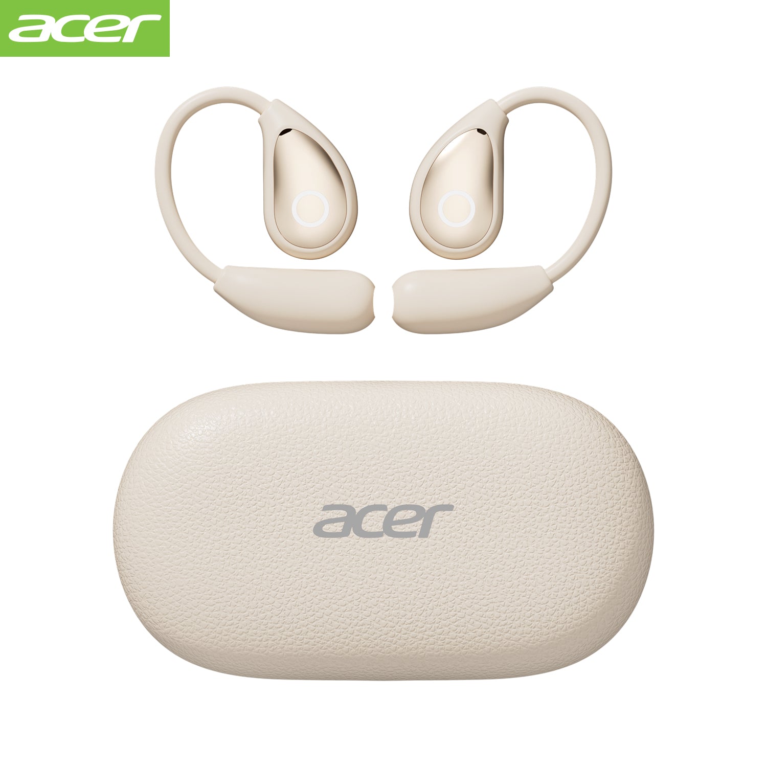 Acer OHR515 Wireless Earbuds Hanging Ear Sports Running Special 2025 New High Sound Quality LED Power Display Leather Texture