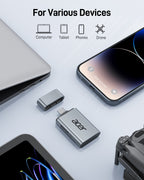 Acer USB-C SD Card Reader | UHS-II 312MB/s Dual Slot SD & MicroSD Reader