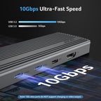 Acer 11 in 1 USB C HUB Multiport Adapter 10Gbps, 4K@60Hz HDMI