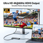Acer 5-in-1 USB-C Hub | 4K@60Hz HDMI, 5Gbps Data, 100W PD