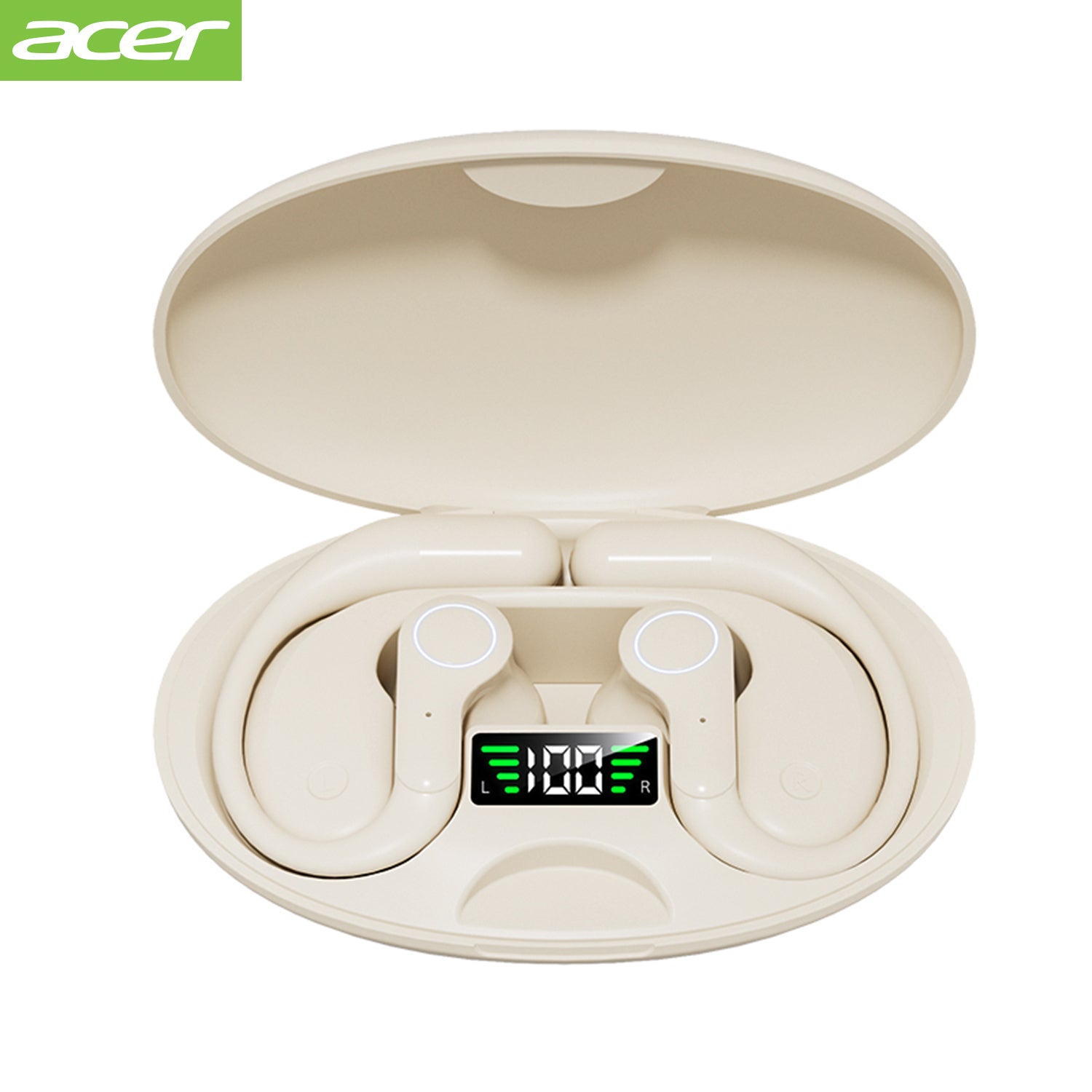Acer OHR540 Wireless Earbuds 2025 New Clip On Ear Sports Running Long Life High Sound Quality