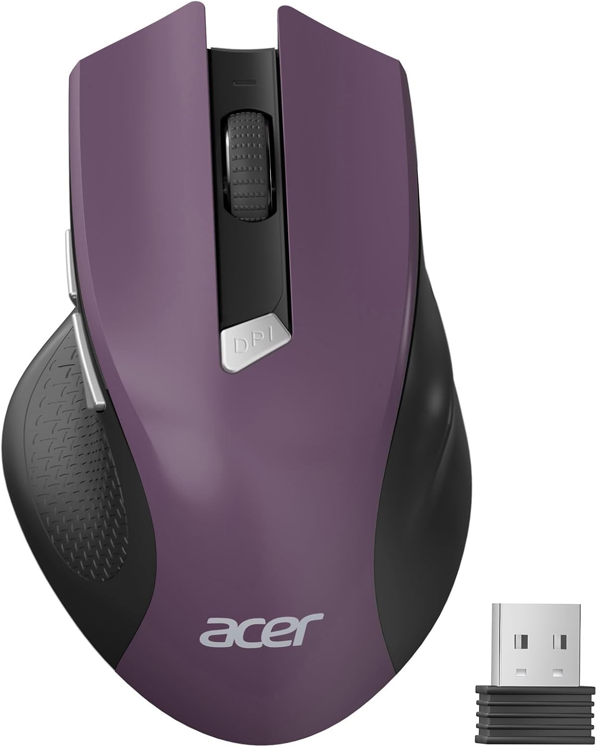 Acer Wireless Mouse for Laptop | 2.4GHz USB Receiver Mouse with Adjustable DPI