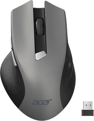 Acer Wireless Mouse for Laptop, 2.4GHz Computer Mouse 3 Adjustable DPI Office Cordless USB Mice with USBA Receiver, 6 Buttons, 1600 DPI, Medium to Large Sized Hands Compatible with PC, Laptop, Desktop