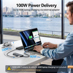 Acer 5-in-1 USB-C Hub | 4K@60Hz HDMI, 5Gbps Data, 100W PD