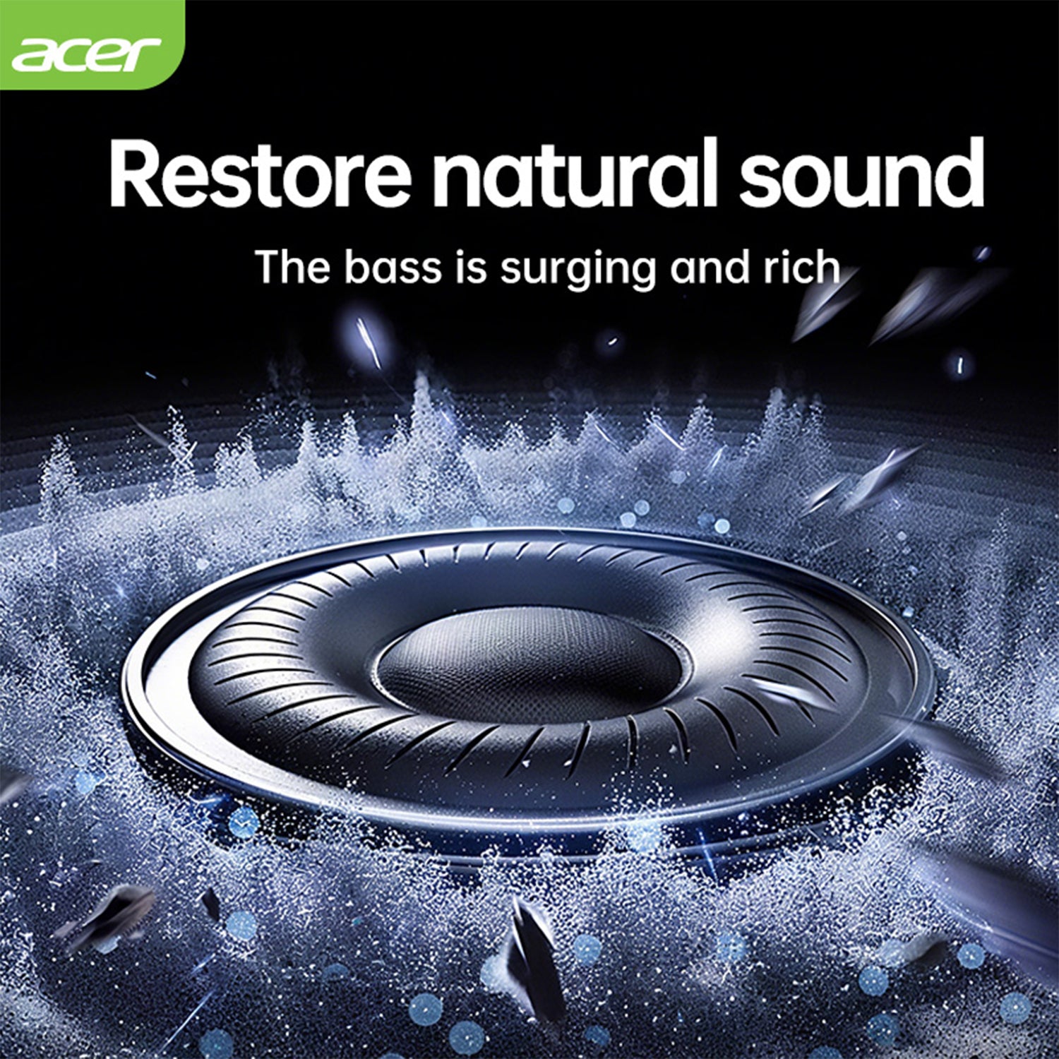 Acer OHR548 Wireless Earbuds HiFi Surround Sound Restore Natural Sound Ultra Long Battery