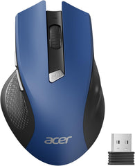 Acer Wireless Mouse for Laptop, 2.4GHz Computer Mouse 3 Adjustable DPI Office Cordless USB Mice with USBA Receiver, 6 Buttons, 1600 DPI, Medium to Large Sized Hands Compatible with PC, Laptop, Desktop