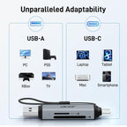 Acer 5Gbps USB-C/USB-A Connector SD Card Reader Dual Slot