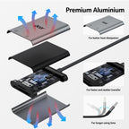 Acer USB-A 3.0 (5Gbps) Dual-Slot Aluminum SD Card Reader