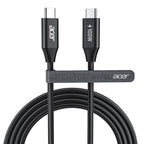 Acer 100W USB-C Cable | Fast PD Charging Nylon Braided Cord