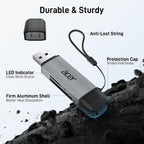 Acer 5Gbps USB-C/USB-A Connector SD Card Reader Dual Slot